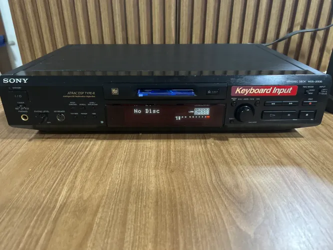 MD Player - Minidisc Deck Sony MDS-Jae630