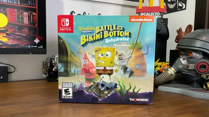 Edição Limitada Sponge Bob Nintendo Switch 