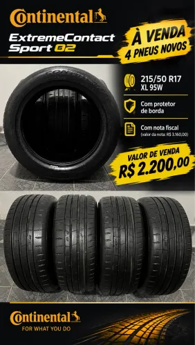Pneus 215/50 R17.