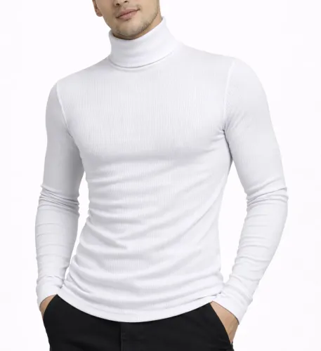 Camisas Gola Alta Cacharrel Longa 