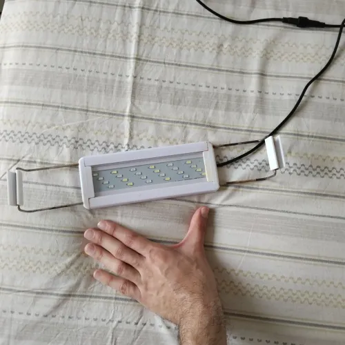 Luminária para aquário 3 cores