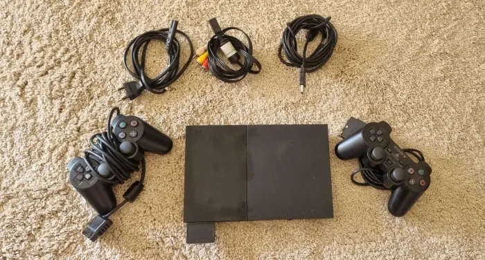 PlayStation 2 com 11 jogos