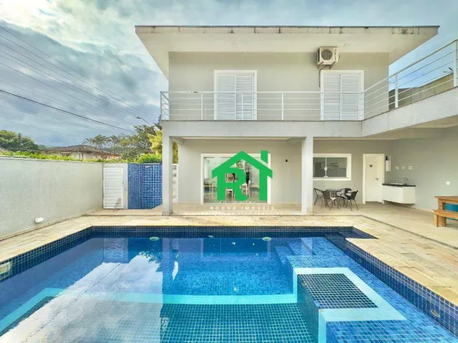 Casa à venda no Condomínio Albamar,4 Suítes, 2 Vagas, Guaruja SP