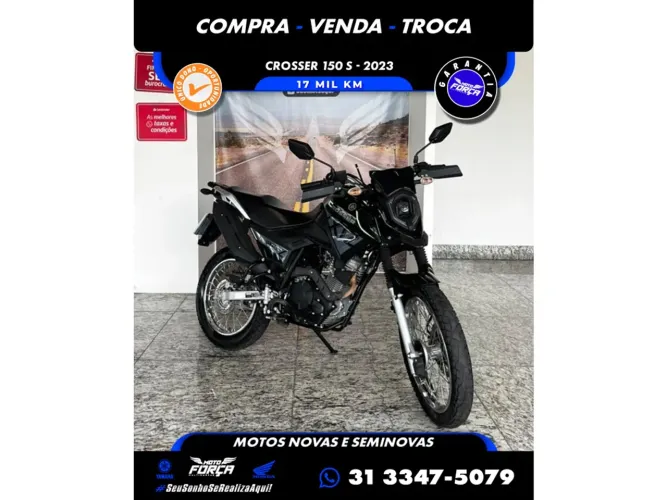 Yamaha Xtz 150 crosser s flex 2023Doc2026 Garantia e Procedência