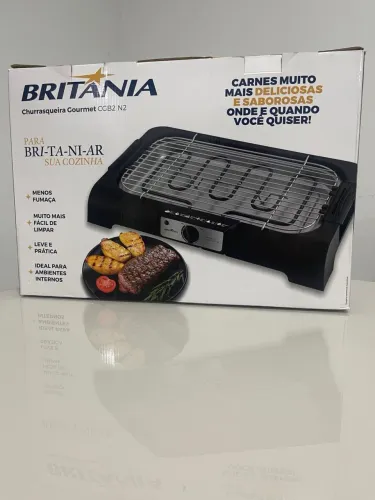 Vendo Churrasqueira Elétrica Britânia Gourmet