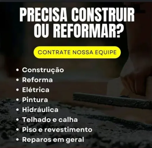 Pedreiro construção e reforma 