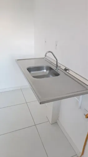 Pia de alumínio 