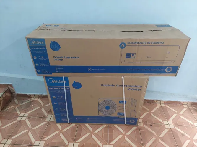 Ar condicionado midea inverter 30000 btus só frio 220v