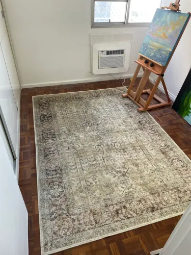Tapete Zara Home Vintage Estonado 1,60m x 2,30m Original