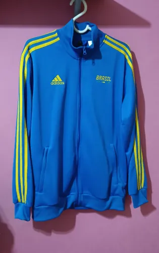JAQUETA ADIDAS EDIÇÃOESPECIAL BRASIL COPA QATAR