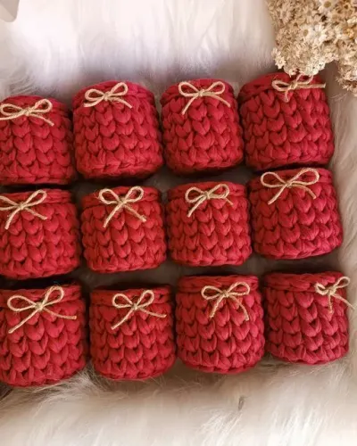 Kits lembrancinhas em crochê