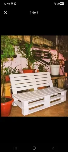 Sofá de pallet 