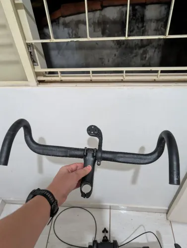 Guidão road bike alumínio leve