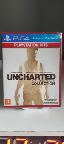 Ancharted Collection playstation 4 três jogos em um
