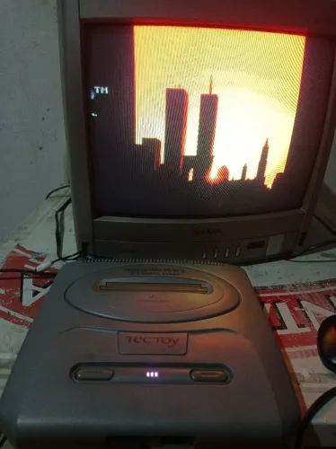 Mega drive3 C/71 super jogos, revisado e  testado e funcionando,Ok!  , somente o console. 