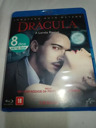Blu-ray Drácula A Lenda Revive duplo 10 episódios da primeira temporada