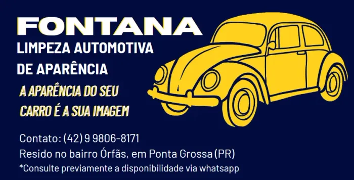 Lavagem Automotiva de Aparência a partir de R$50