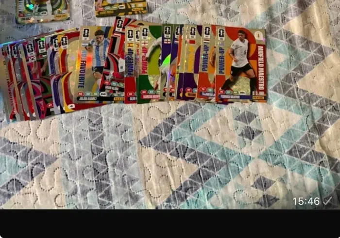 Lote de cartas comuns Adrenalyn XL
