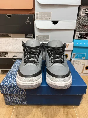Air Jordan 3 Retro 'Wolf Grey" custom tamanho 41 original