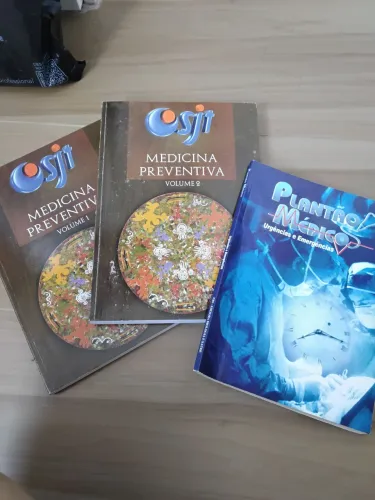 Livro medicina preventiva 1 e 2 + brinde
