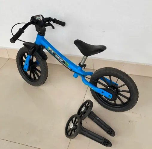 BICICLETA SEM PEDAL ARO 12 NATHOR BALANCE<br><br>Valor: 100 reais<br><br>Retirar no Anita Garibaldi