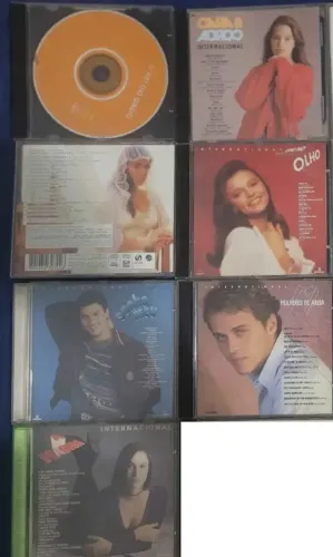 7 CDs Coletânea de Novelas