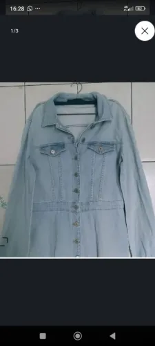 Vestido Equus jeans tamanho P