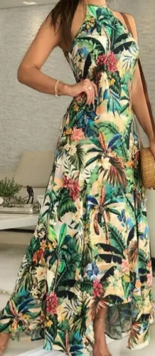 Vestido Farm longo