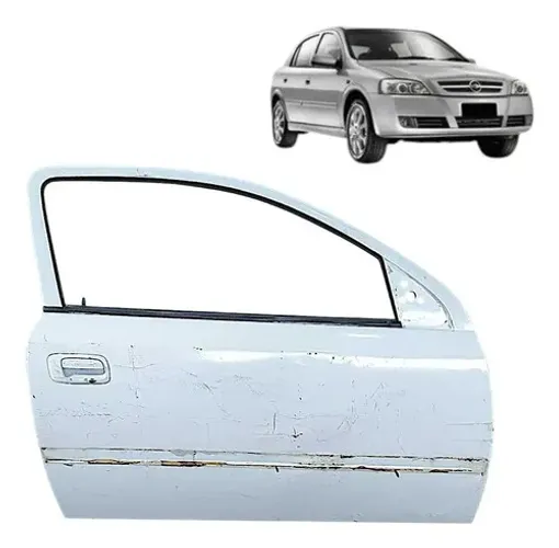Porta Gm Astra 1999 A 2011 Dianteira Direita Recuperada Dianteira Direito Branco