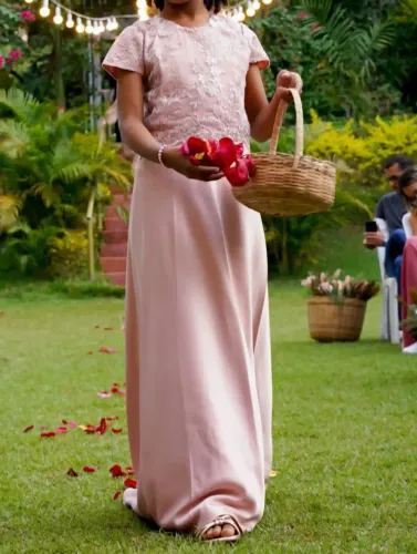 Vestido social criança