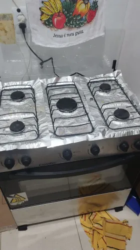 Vendo fogão Esmaltec 5 bocas bem conservado