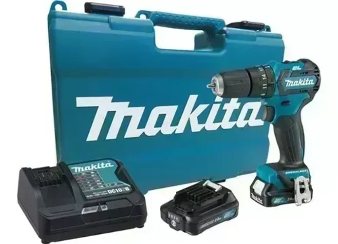 Furadeira E Parafusadeira Hp332dsae C/ Impacto Bivolt Original Lacrada Makita