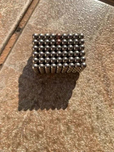 Esferas Magnéticas Neocube 5mm - Kit para Montar Formas (Imã Forte)