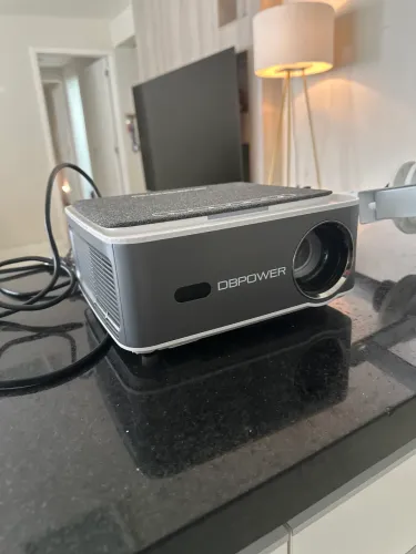 Projetor 100 polegadas FHD 1080P mais SuPorte parede
