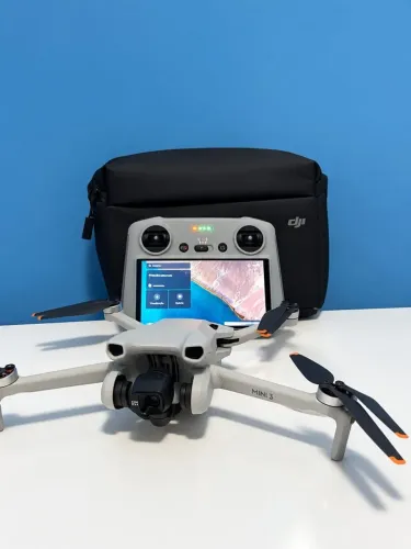 DJI MINI 3 + CONTROLE RC COM TELA | SEMINOVO + CASE DJI ( Em até 18x)