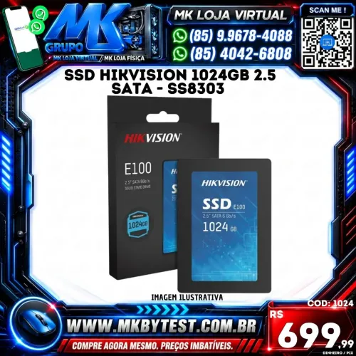 SSD 1t novo com garantia
