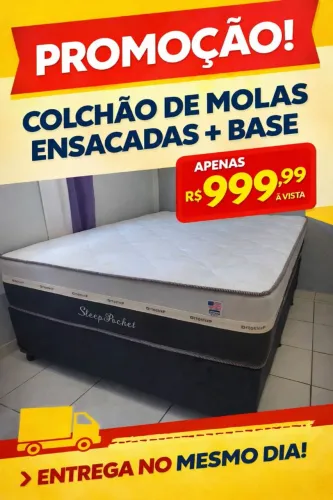 Colchão molas ensacadas individualmente