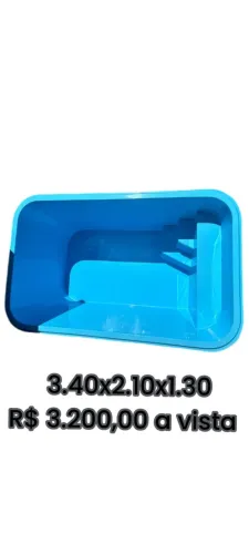 Piscina de fibra