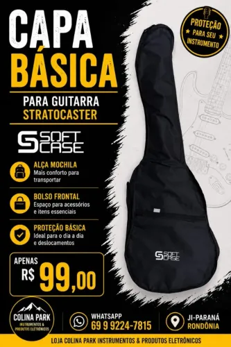 Capa Básica Para Guitarra Stratocaster