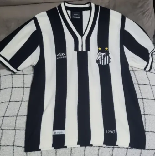 Camisa Santos Retro Umbro 1980 - A escolhida do Gabigol