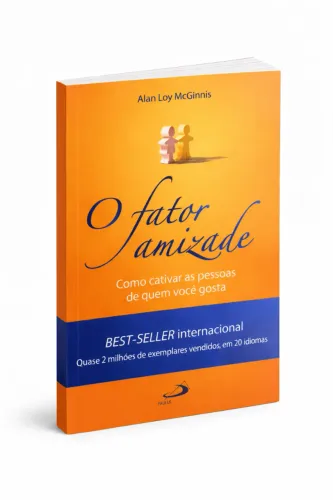 livro o fator amizade - como cativar as pessoas #novo