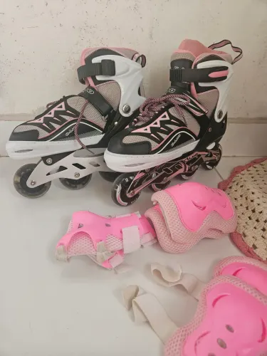 Patins super novo.