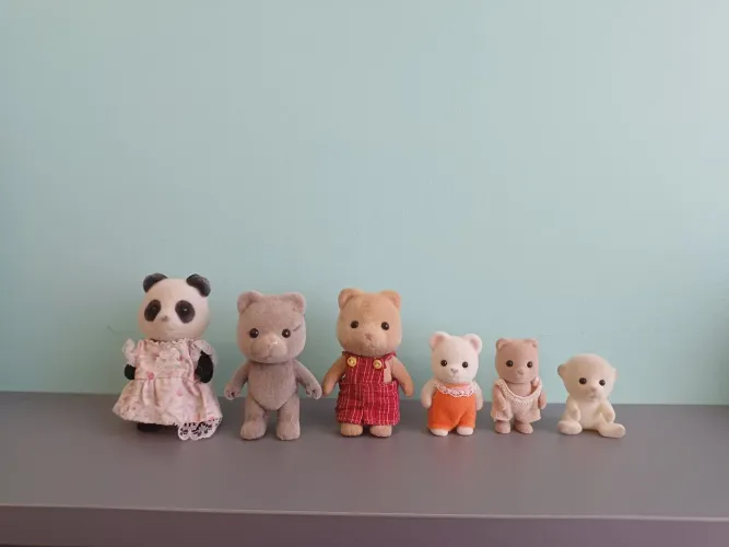 Lote ursos sylvanian families 