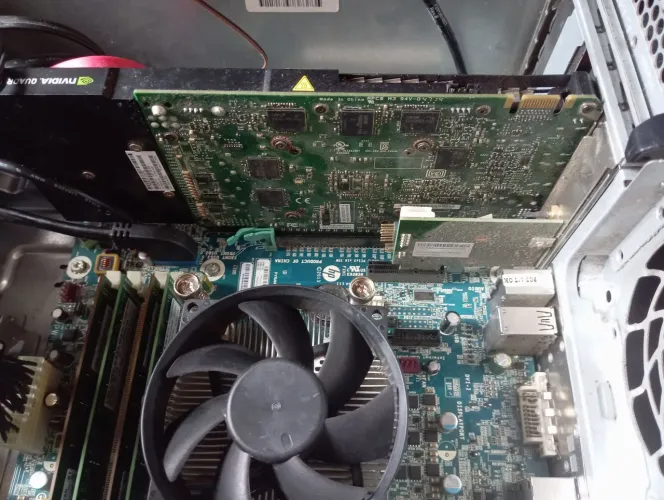 CPU montado