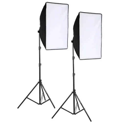 Softbox Luz contínua 50x70cm Soquete e27 - Kit sem tripe