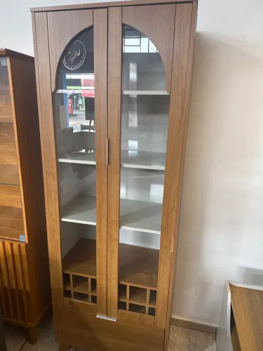 Cristaleira Mdf Nova Pronta Entrega