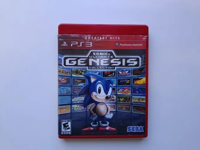 Sonic Ultimate Genesis Collection - PS3 - Mídia Física