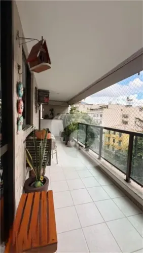 TIJUCA, mobiliado,  101mº ,3 quartos, pronto pra morar - Rio de Janeiro - RJ