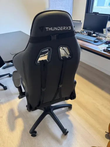 Cadeira Gamer Profissional TGC12 Preta Thunderx3
