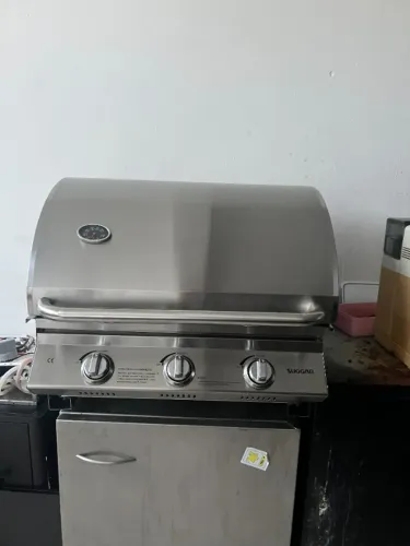 Churrasqueira A Gas De Embutir Em Inox 3 Queimadores NOVA